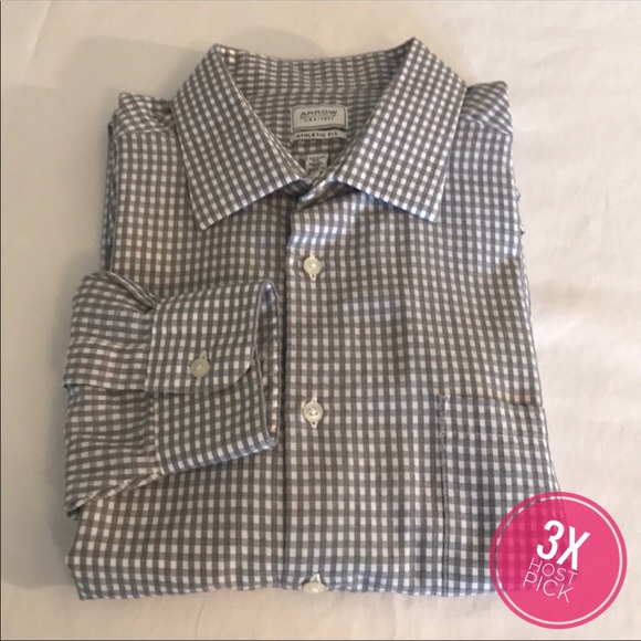 ❎DONATED❎ Arrow Athletic Fit Men’s Shirt - Picture 2 of 10